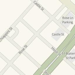 mapa de rose street, Cidade do Cabo