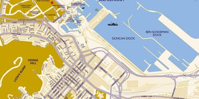 Porto de Cape Town live mapa
