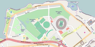 Mapa de green point common campos