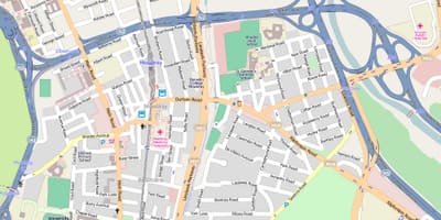 Mapa de mowbray Cidade do Cabo