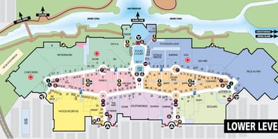 Canal walk shopping centre mapa