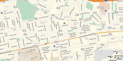 Mapa de parow Cidade do Cabo