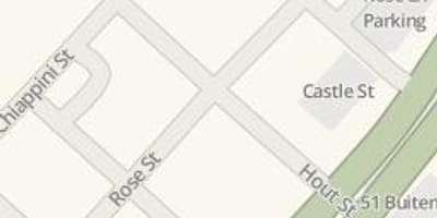 Mapa de rose street, Cidade do Cabo